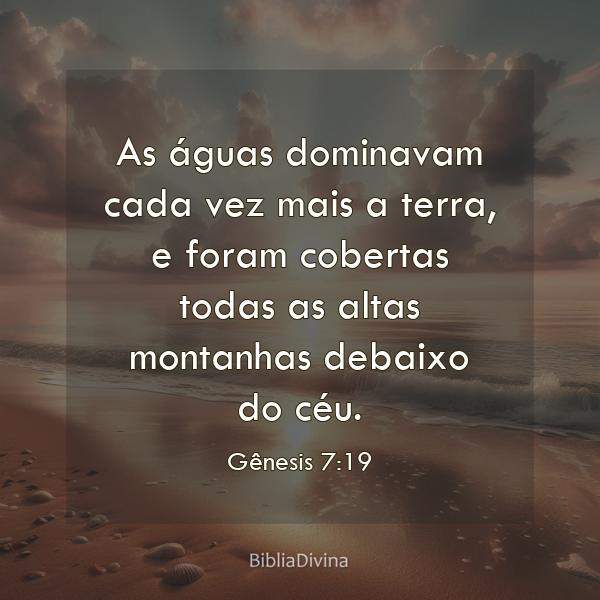 Gênesis 7:19