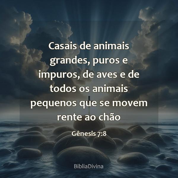 Gênesis 7:8