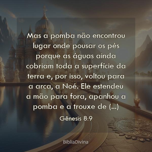 Gênesis 8:9