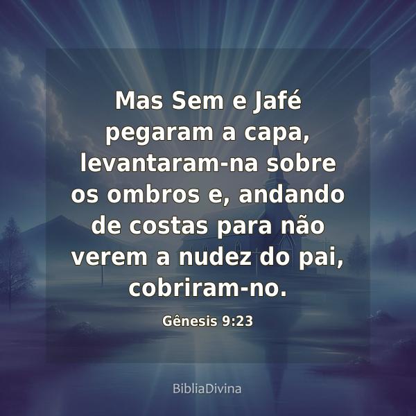 Gênesis 9:23