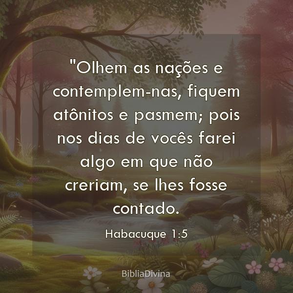 Habacuque 1:5