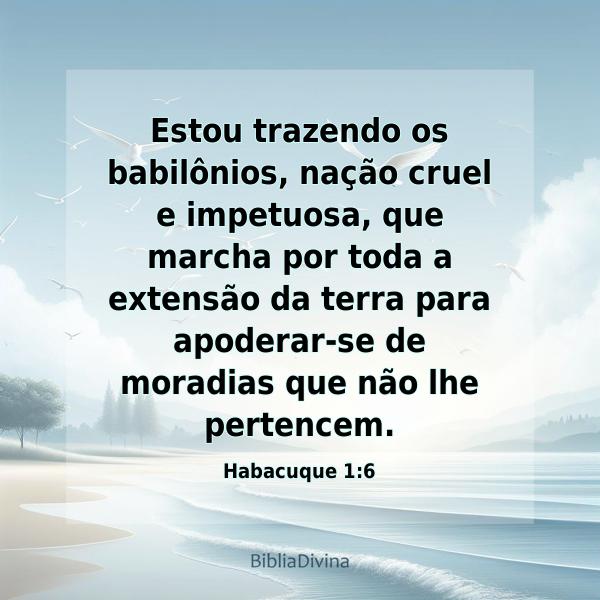 Habacuque 1:6