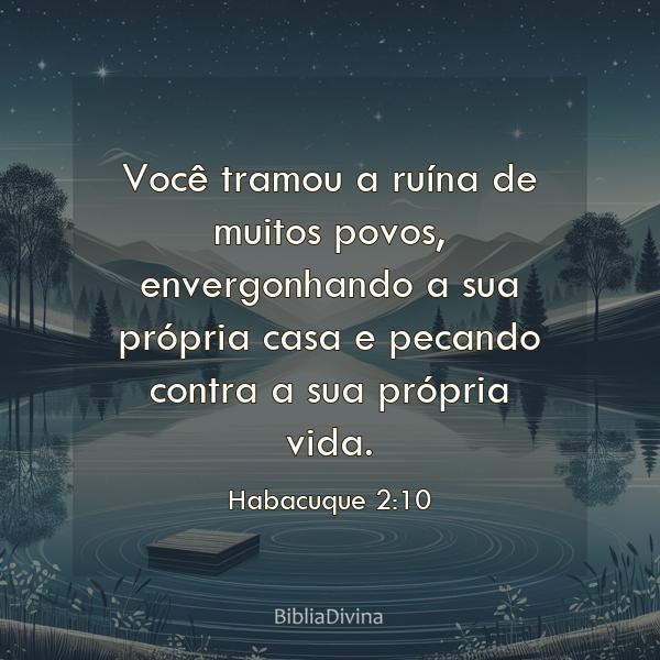 Habacuque 2:10