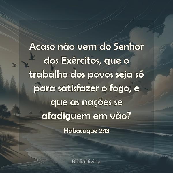 Habacuque 2:13