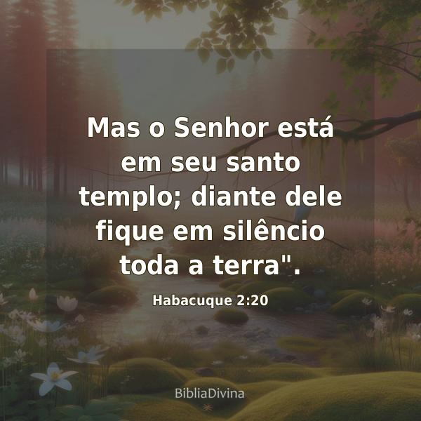 Habacuque 2:20