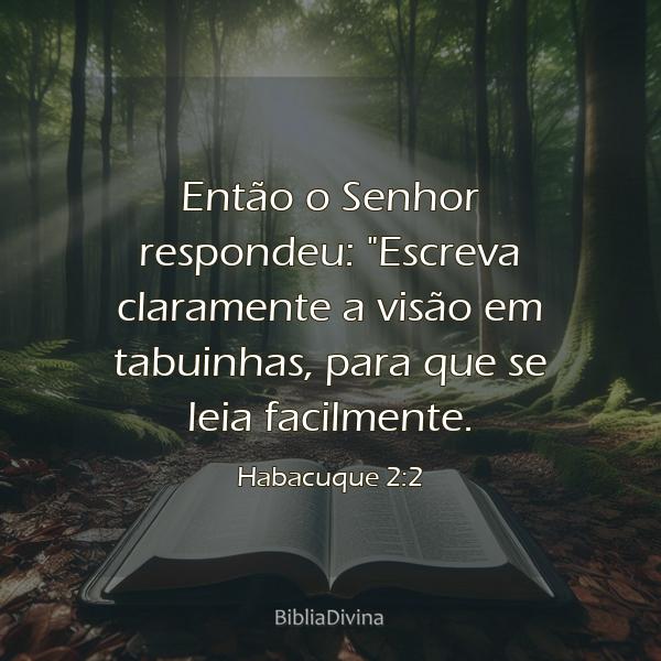 Habacuque 2:2