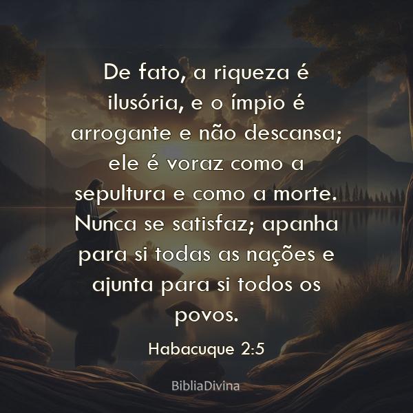 Habacuque 2:5