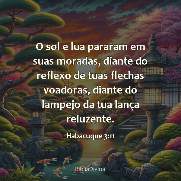 Habacuque 3:11