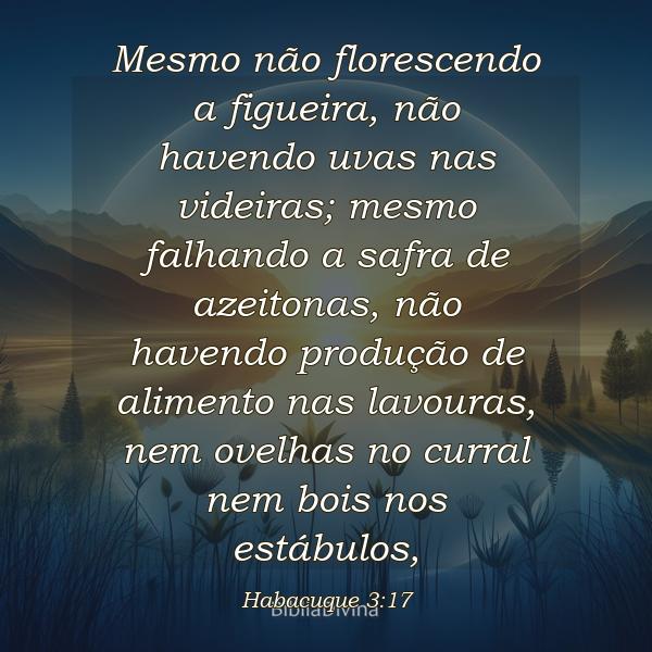 Habacuque 3:17