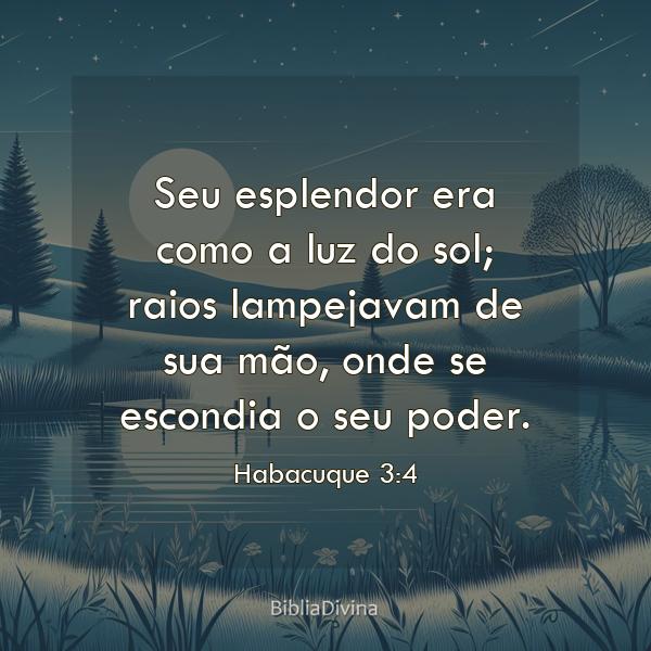 Habacuque 3:4