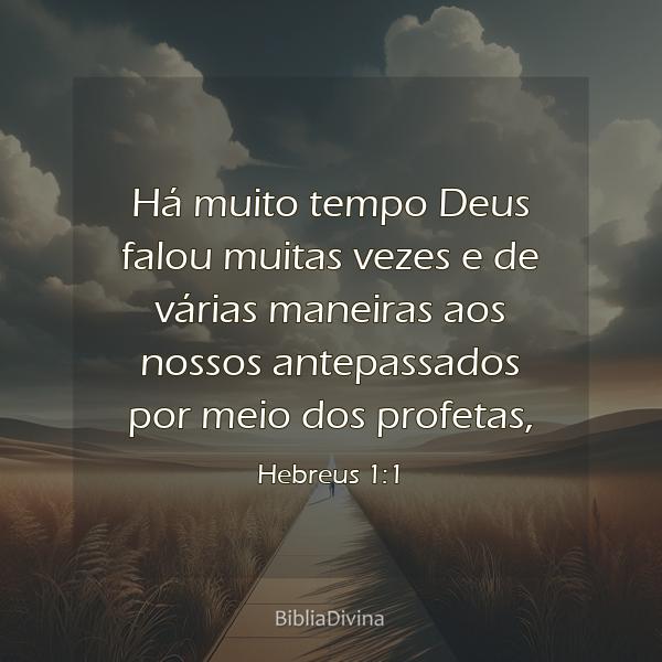 Hebreus 1:1