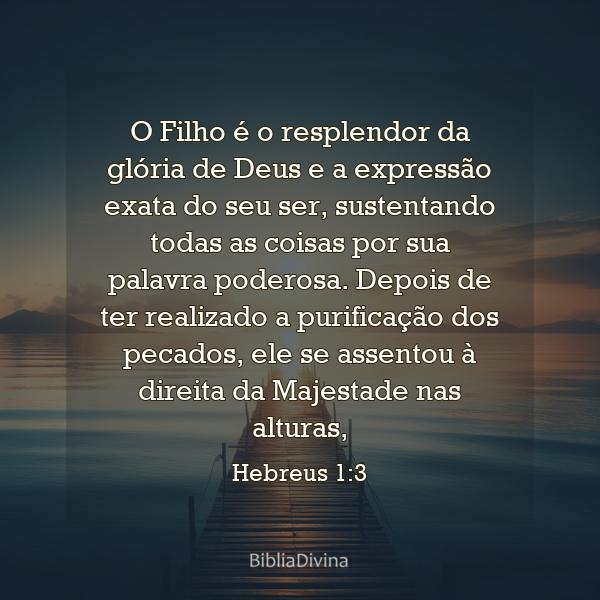 Hebreus 1:3