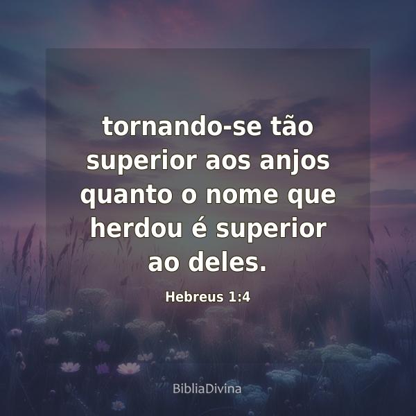 Hebreus 1:4