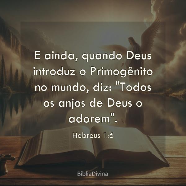 Hebreus 1:6