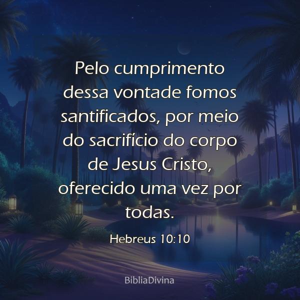 Hebreus 10:10