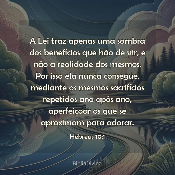 Hebreus 10:1