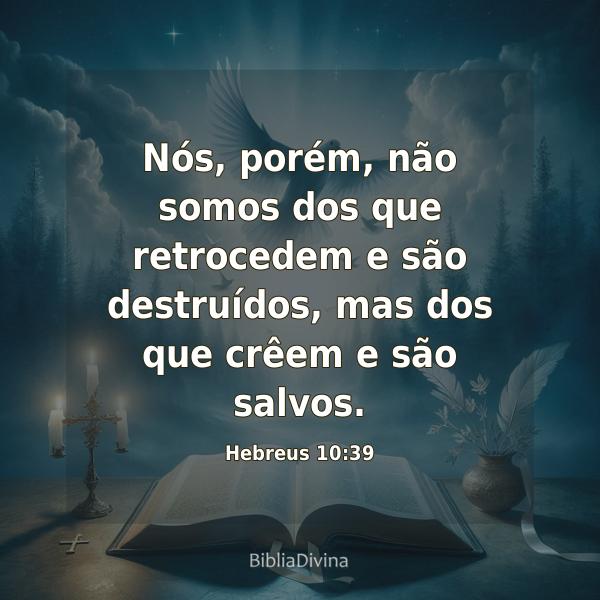 Hebreus 10:39