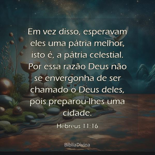 Hebreus 11:16