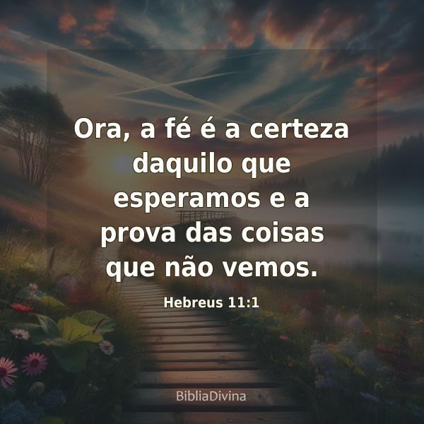 Hebreus 11:1