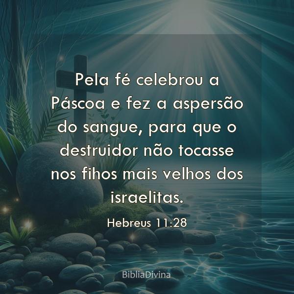 Hebreus 11:28