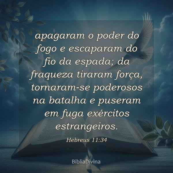 Hebreus 11:34