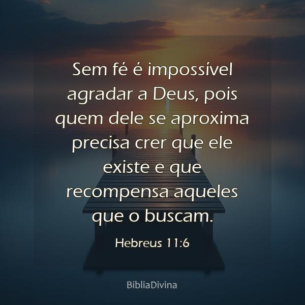 Hebreus 11:6