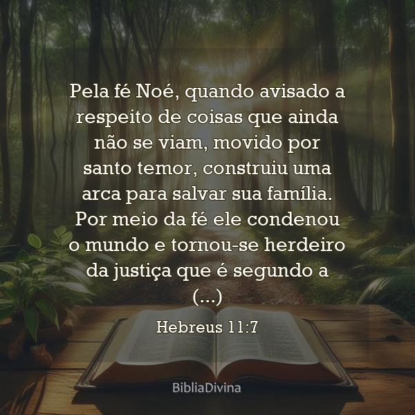 Hebreus 11:7