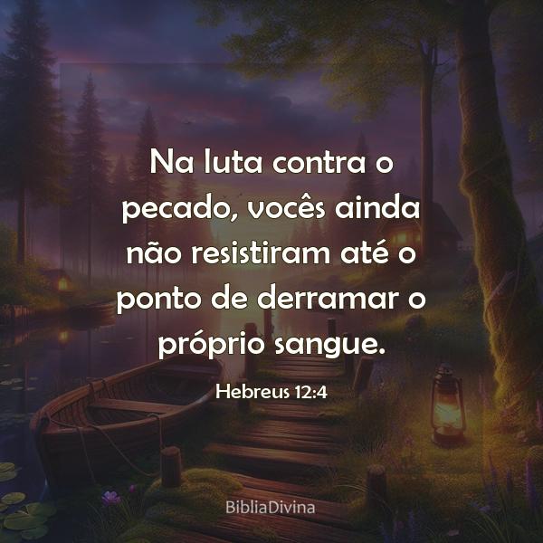 Hebreus 12:4