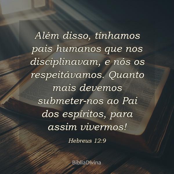 Hebreus 12:9