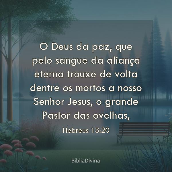 Hebreus 13:20