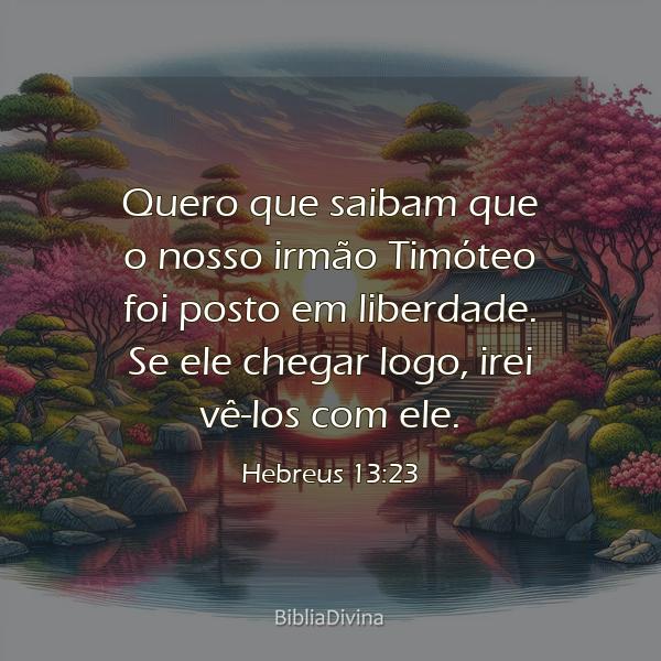 Hebreus 13:23