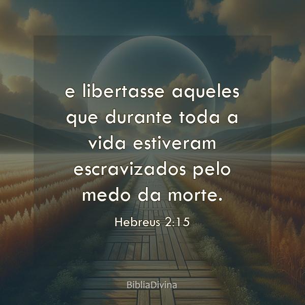 Hebreus 2:15