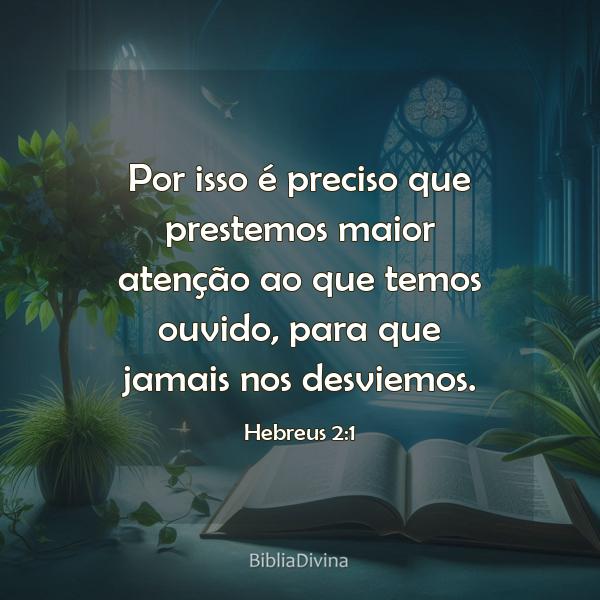 Hebreus 2:1