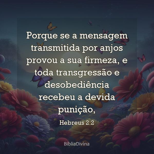 Hebreus 2:2