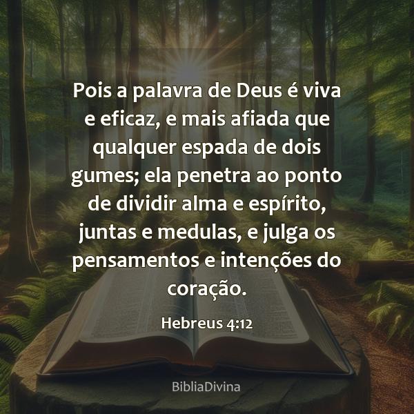 Hebreus 4:12