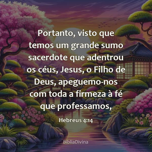 Hebreus 4:14