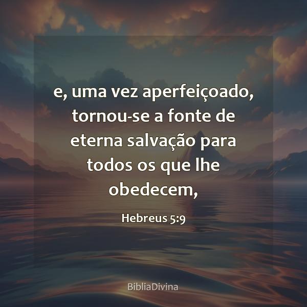 Hebreus 5:9