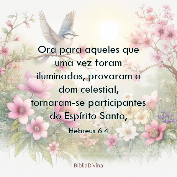 Hebreus 6:4