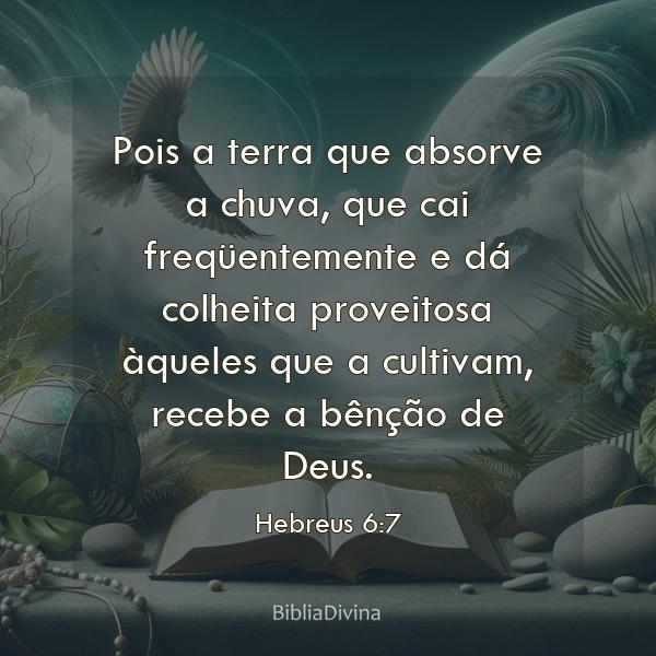 Hebreus 6:7