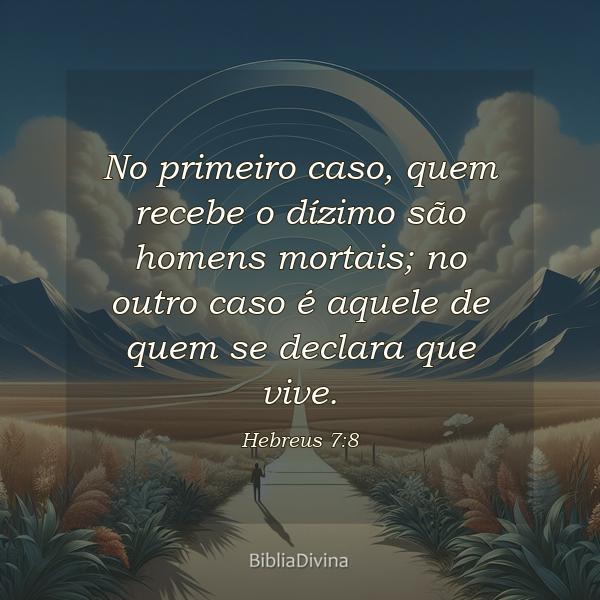 Hebreus 7:8