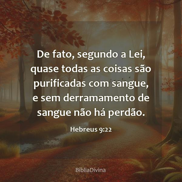 Hebreus 9:22