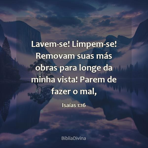 Isaías 1:16