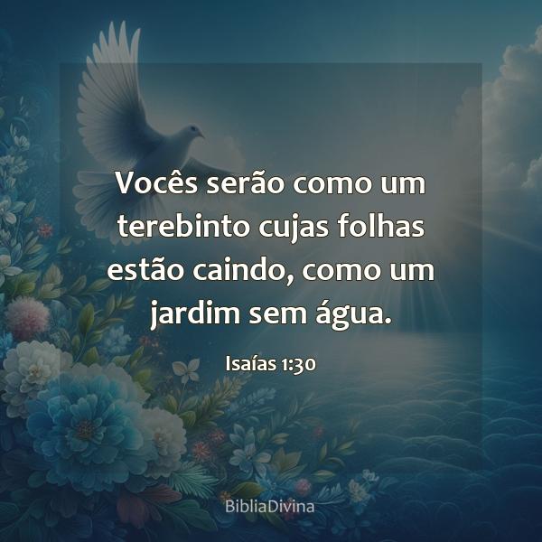 Isaías 1:30