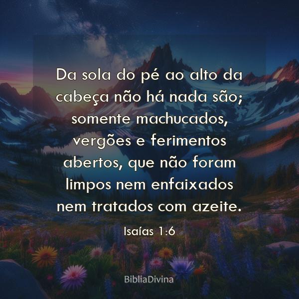 Isaías 1:6