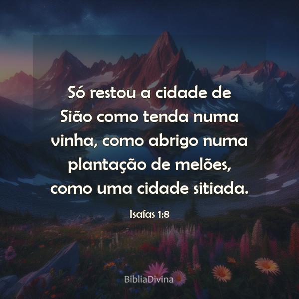 Isaías 1:8