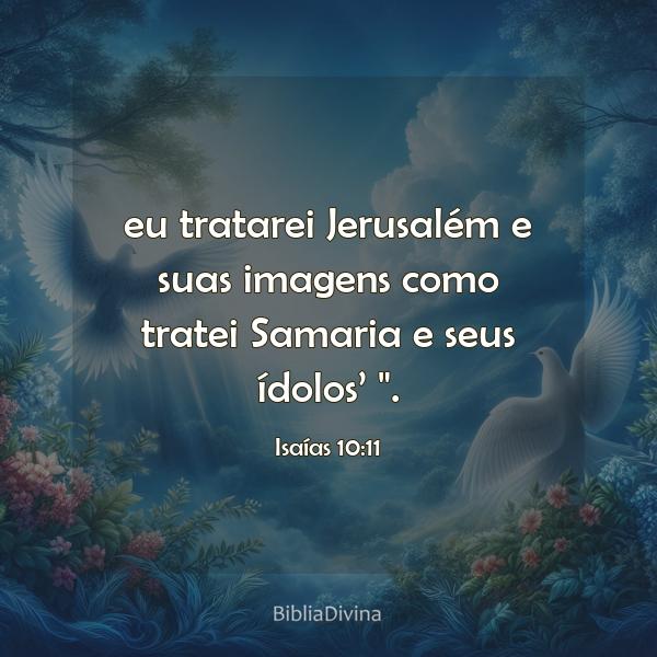 Isaías 10:11