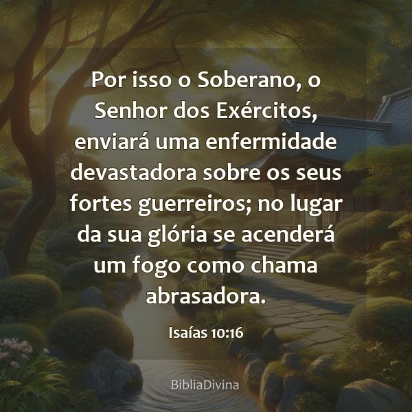 Isaías 10:16