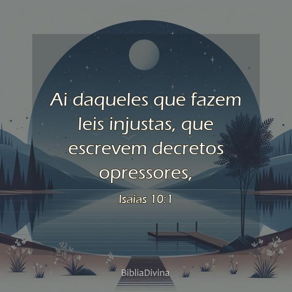 Isaías 10:1