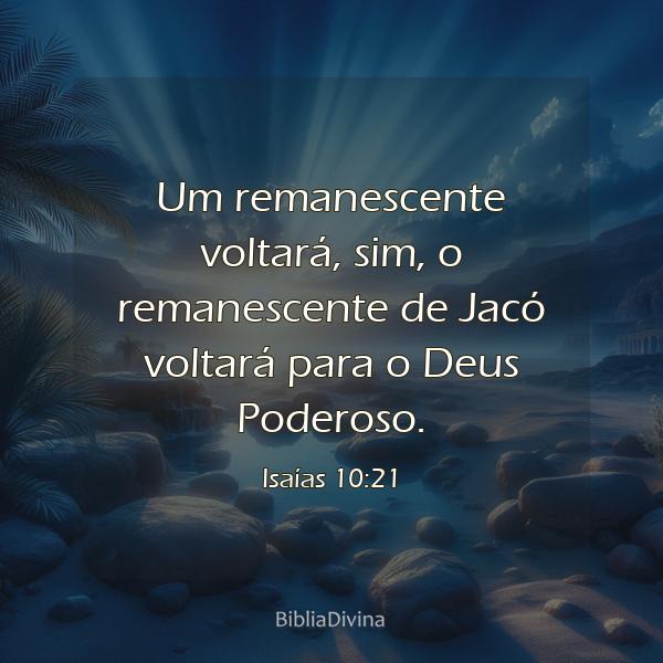 Isaías 10:21