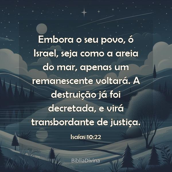 Isaías 10:22